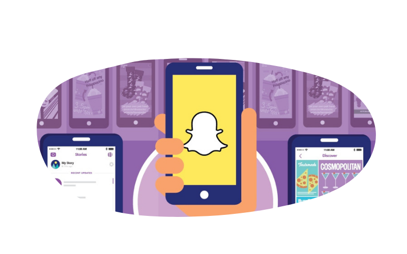 Historie sociálních sítí - Snapchat