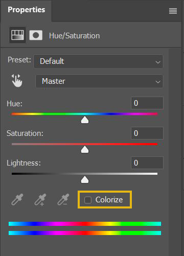 Photoshop - úprava barev