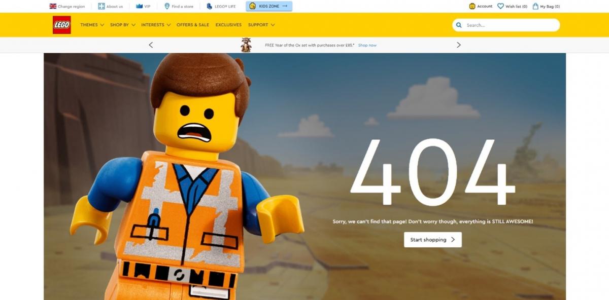 Stránka 404 - Lego