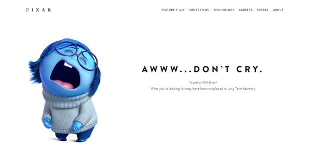 Stránka 404 - Pixar