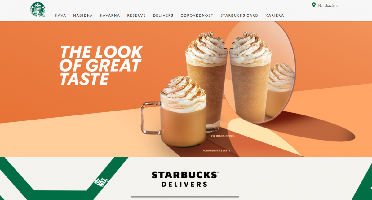 Vhodně zvolená kategorizace na příkladu kavárenského řetězce Starbucks