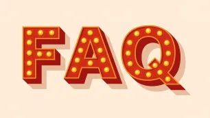FAQ nápis