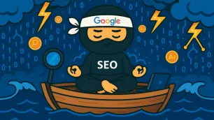 SEO ninja s bouří