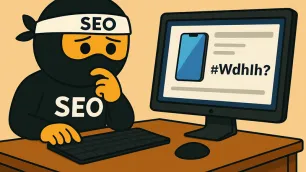 SEO ninja zmatený z produktového popisku na webu
