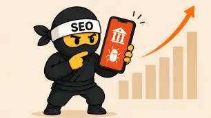 SEO ninja upozorňující na zvyšující se útoky na smartphony