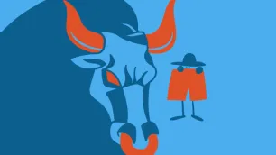 Býk a matador