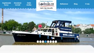 Lodnik.cz - programátorské a obsahové úpravy webu