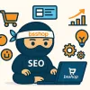SEO ninja pracující s BSShopem