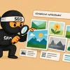 SEO ninja vyhledávající skrze obrázky