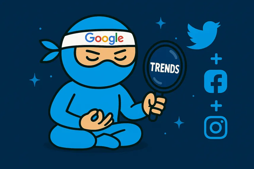 SEO ninja a trendy na soc. sítích