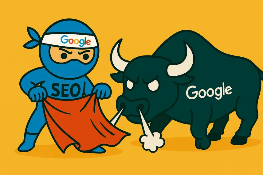 SEO ninja a býk