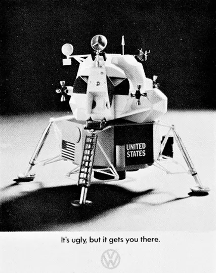 Reklama na Volkswagen - Ugly but it gets you there