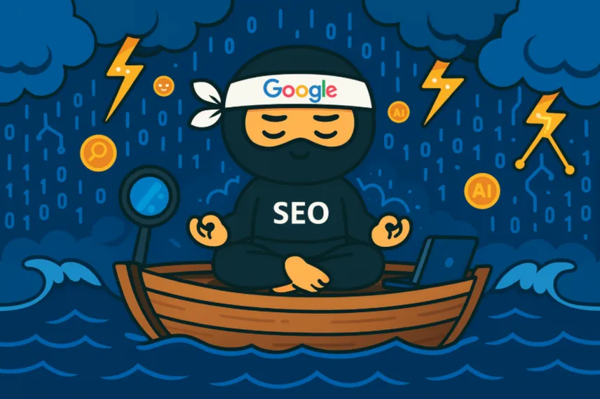 SEO ninja s bouří