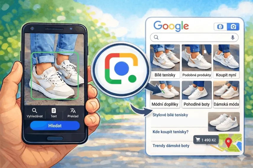Obrázkové vyhledávání skrze Google Lens