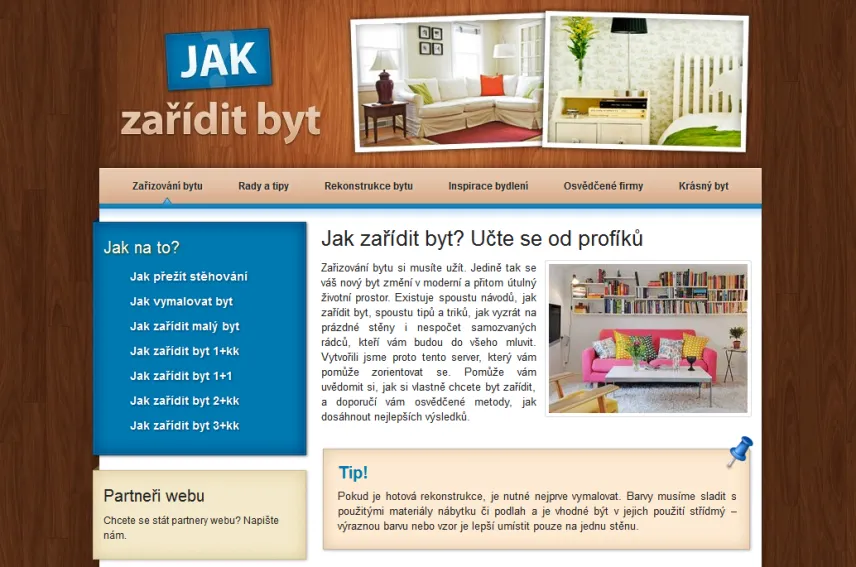 jak zařídit byt