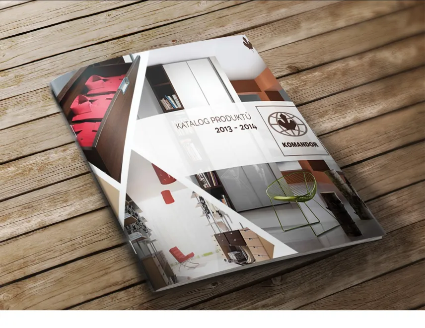 E-katalog na dřevě