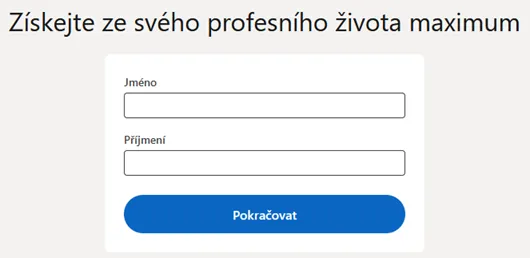 LinkedIn - založení profilu 3