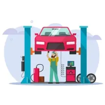 Autoservis clipart