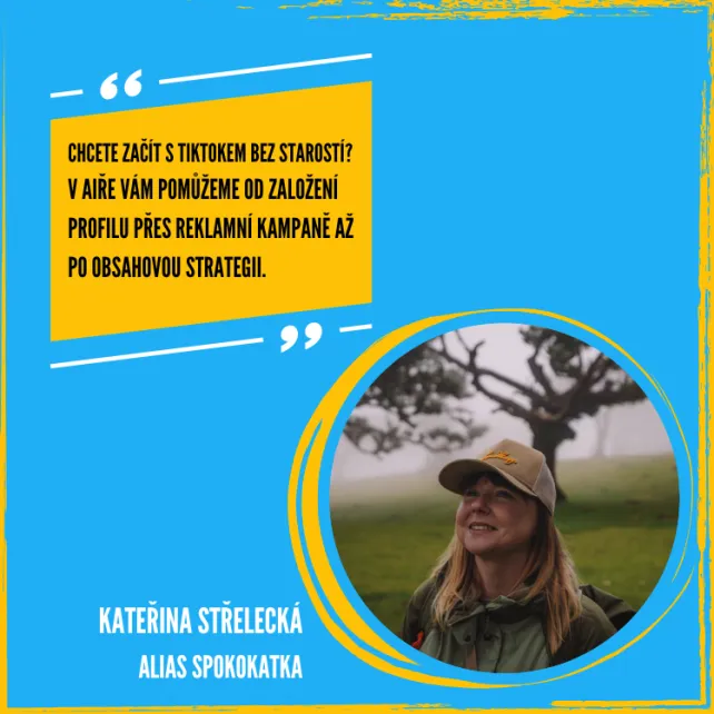 Kateřina Střelecká o Tik Toku