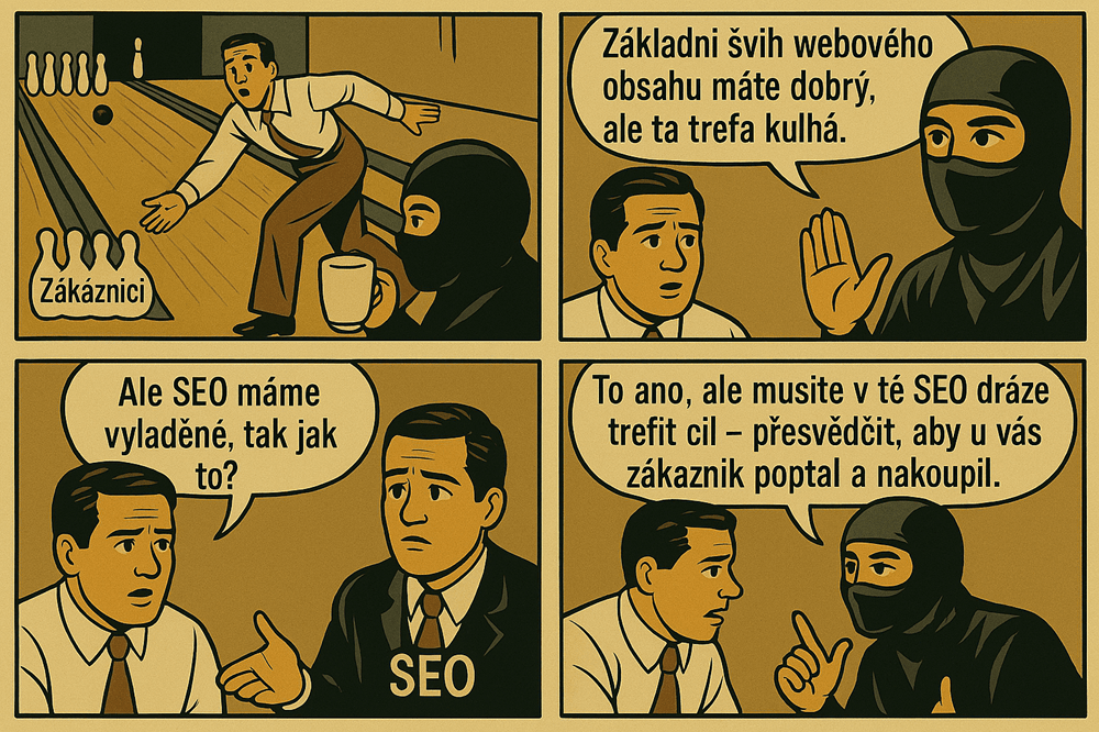 SEO jako bowlingová dráha